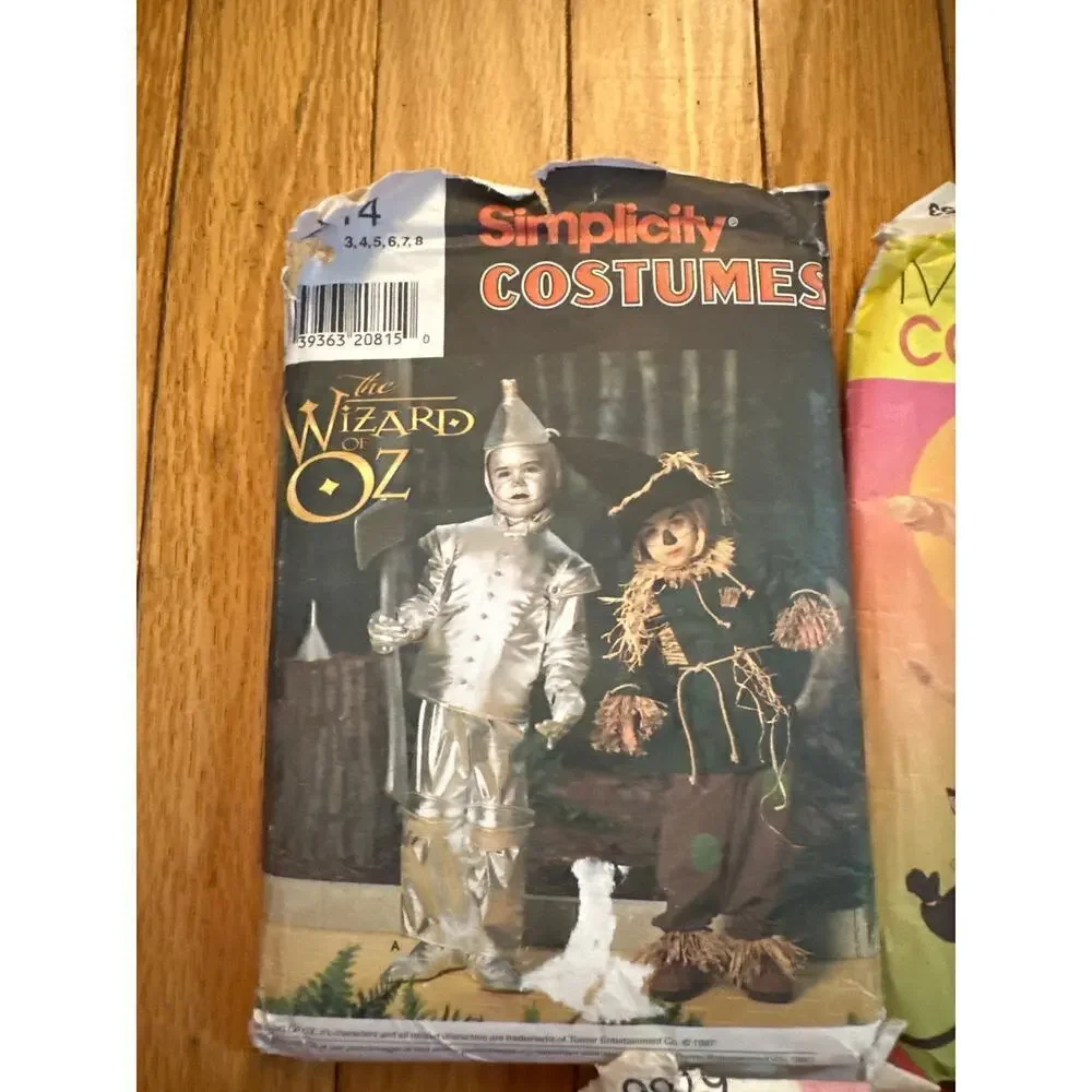 Vintage Simplicity McCalls Children Costume Sewing Patterns